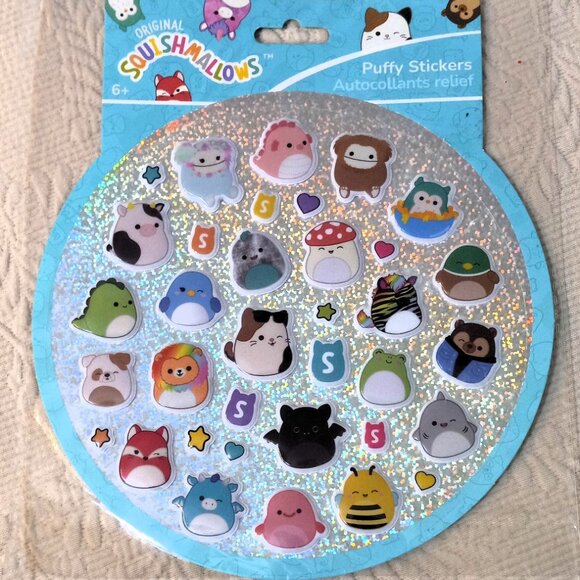 Original Squishmallows Hello Kitty Puffy Stickers Brand New  (35) - Picture 3 of 7